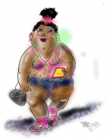 Cell phone addict