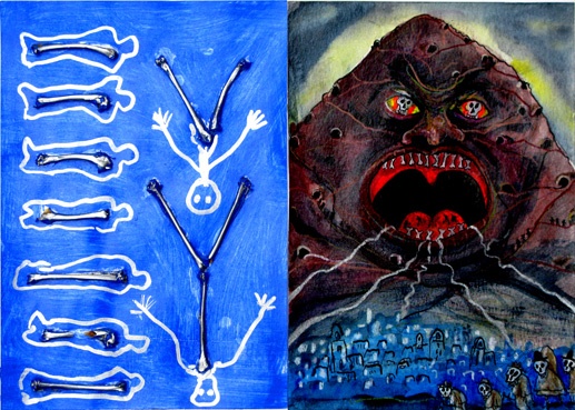 MAN-EATER, Potosi    Gemeinschaftsarbeiit Horky/ Becker
