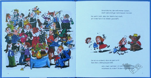 Onkel Martin,der will immer kssen, doch Carla will gar nicht kssen mssen...