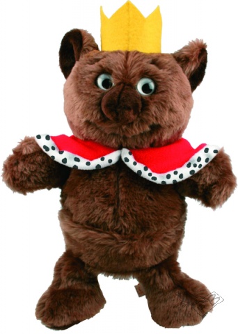 Handpuppe Kummerknig mit beweglichem Klappmaul